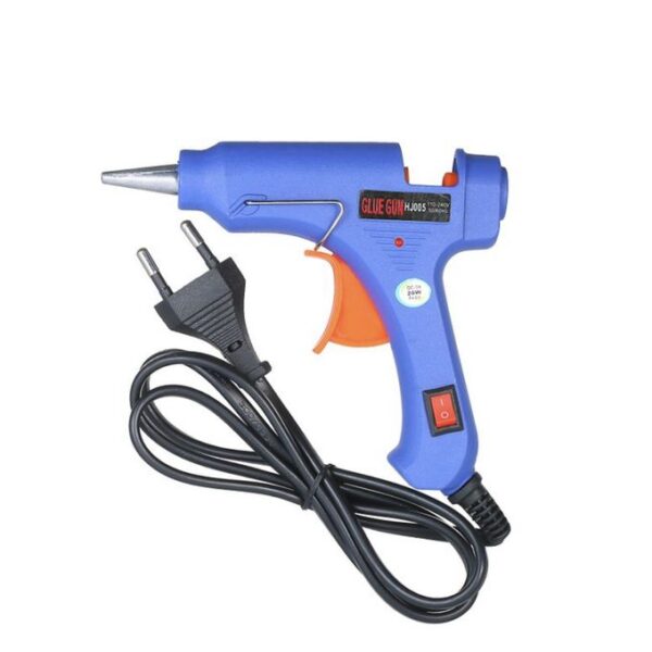 Electric Heating Hot Melt Glue Gun- Blue - Image 2