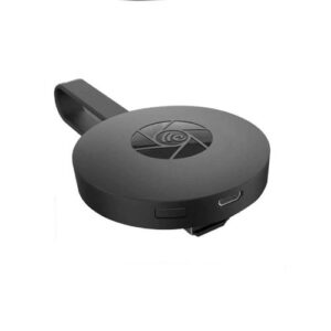 Miracast ChromeCast 4K TV Streaming Device - Black