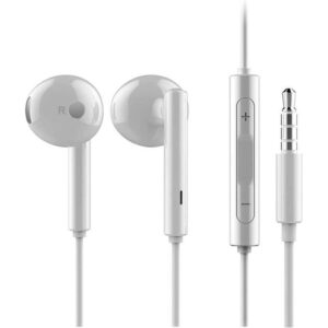 Huawei Wired earphone Headset with volume control- White