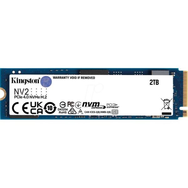 Kingstone 2TB Ssd NVME Internal Solid State Drive SSD-Black