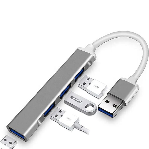 USB Hub 4-in-1 USB Adapter with USB 3.0