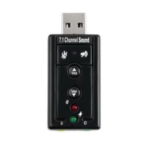 Sound Card USB2.0 Virtual 7.1 Channel Stereo 3.5mm Headphone Audio Adapter  UGX 18,000 UGX 25,000 28%