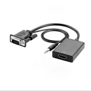 Vga To Hdmi Adapter-Black