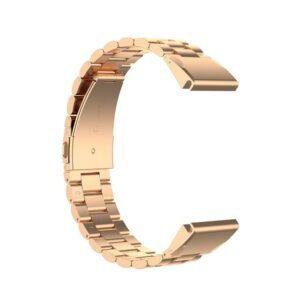 For Garmin Fenix 5 & 5S Stainless Steel Sraps(Rose Gold)