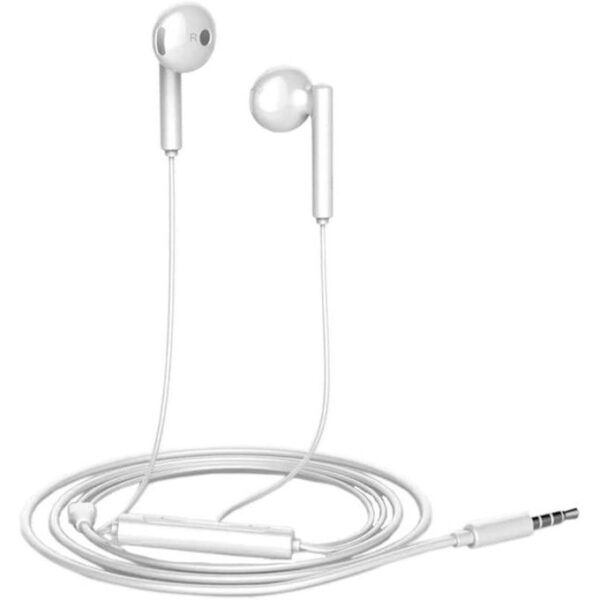 Huawei Wired earphone Headset with volume control- White - Image 2