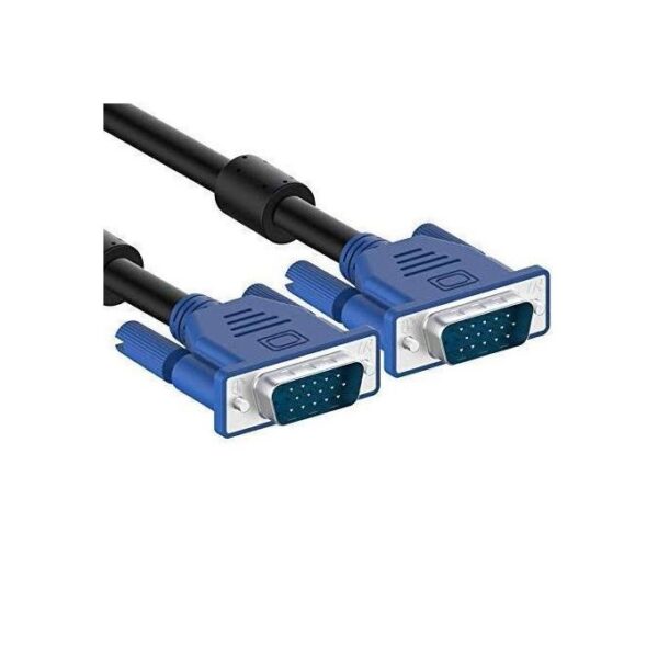 1.5Metres VGA Cable - Blue,Black - Image 3