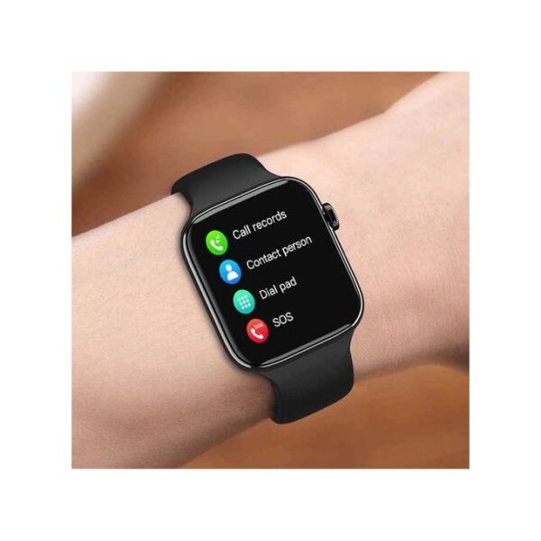 Smart BT T500 Smart Watch - Black. - Image 3