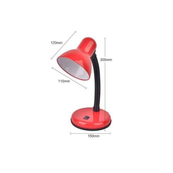 Vintage Modern Desk Lamp -Red - Image 2