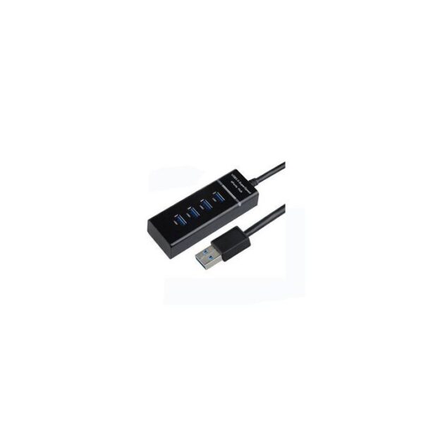 3.0 USB Speed 4 Port USB Hub - Black - Image 2