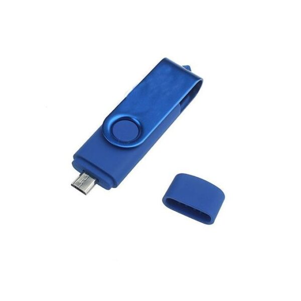 32GB Flash Storage Drive U-Disk-Blue - Image 2