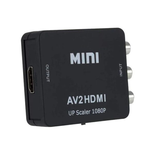 Mini AV To A HDMI Converter 1080P Box AV2HDMI Video Adapter