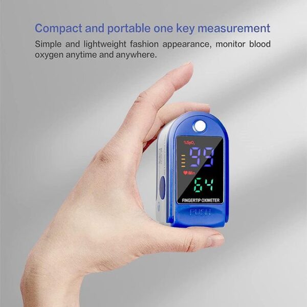 Pulse Oximeter L-ED Display Blood Oxygen Pulse - Image 5