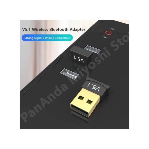 USB Bluetooth BT 5.1 Dongle Adapter Receiver Driver-Free - Image 3