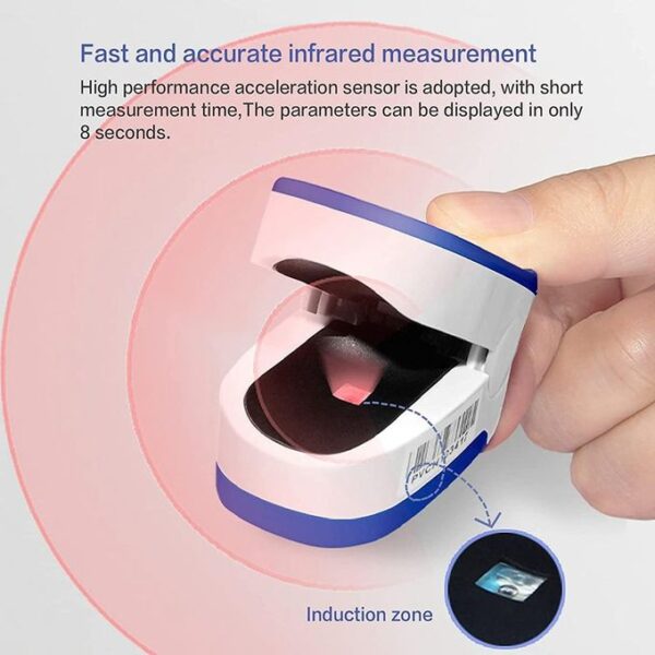 Pulse Oximeter L-ED Display Blood Oxygen Pulse - Image 4