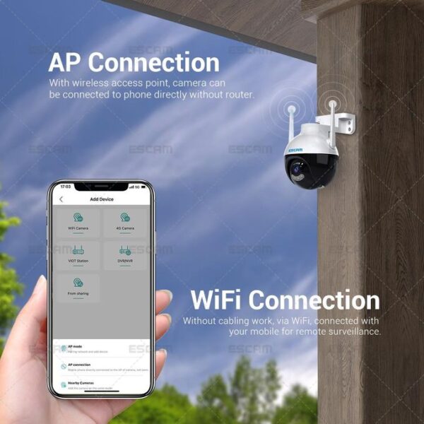 Escam QF300 Wireless IP Camera - Image 4