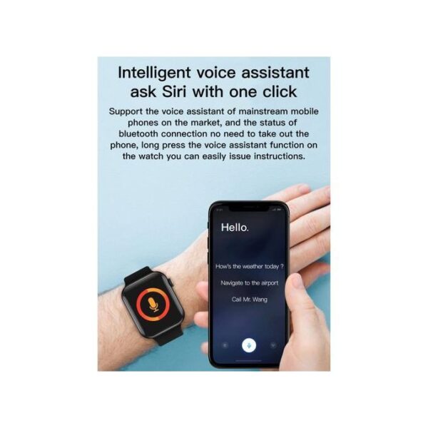 T800 Promax Smart Watch -(Black) - Image 3