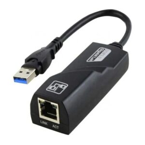 USB 3.0 High Speed Ethernet Network Adapter-Black