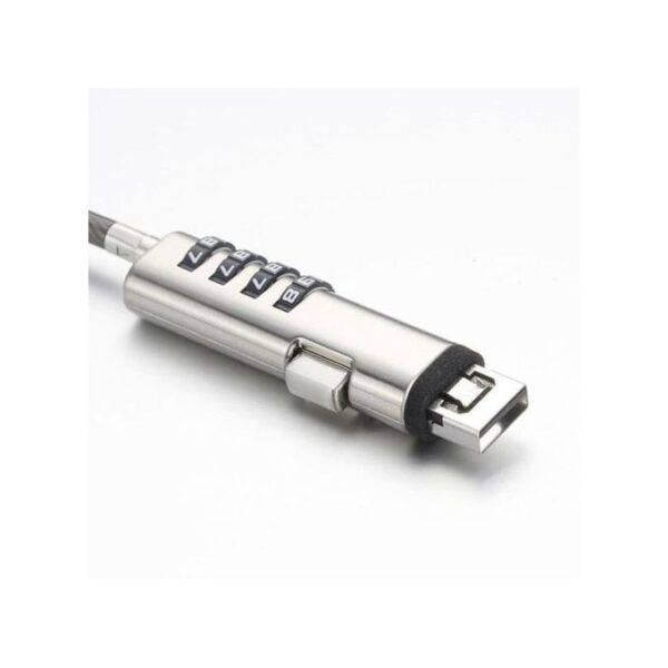 Universal 4 Digital Lock USB Laptop Security Cable Lock - Image 3