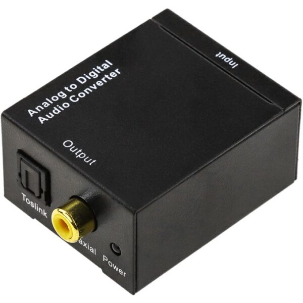 Toslink Analog to Digital Audio Converter Optical Fiber Audio - Image 4