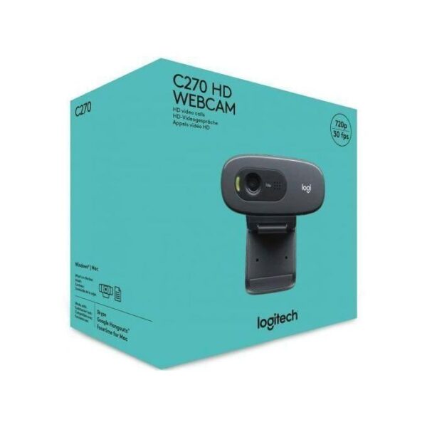 Logitech C270 HD Webcam - Image 5