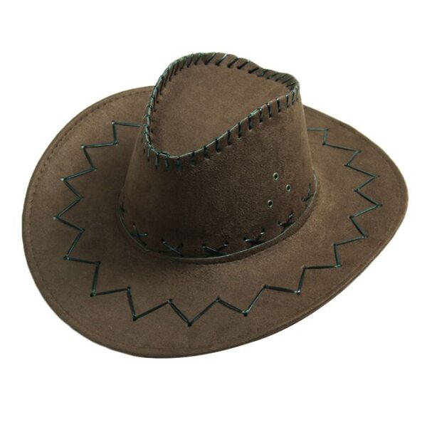 Men's Women's Fashion Cowboy Hat - Image 2