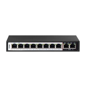 Dlink DES-F1010P-E 10-Port Switch with 8-port PoE