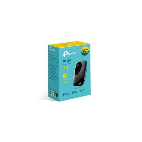 TPLink M7200 4G Lte Mobile Mifi - Black - Image 3