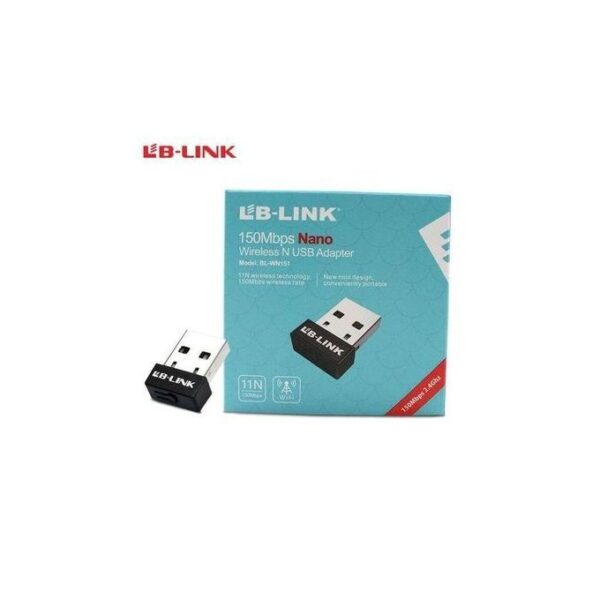 Lb Link 150Mbps Nano Wireless N USB Adapter - Black - Image 3