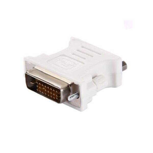 Dvi 25 Pin Male To Vga 15Pin Female Adapter -White - Image 2