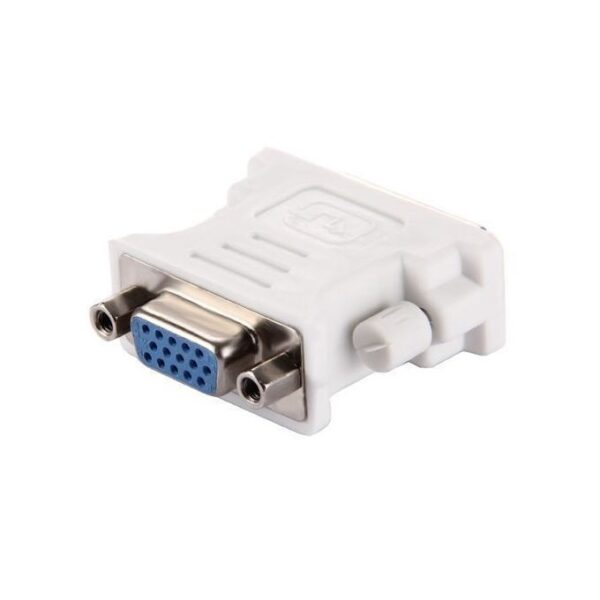 Dvi 25 Pin Male To Vga 15Pin Female Adapter -White - Image 3