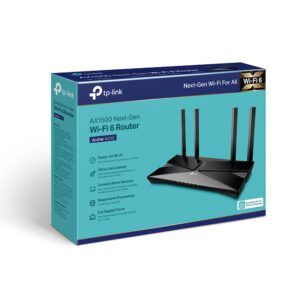 TP Link AX1500 Wi-Fi 6 Router Archer AX10