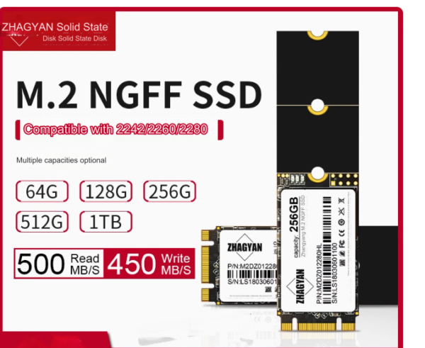 Zhang Yang  128G/256G/512G Solid State Drive (SSD) M.2 NGFF - Image 2